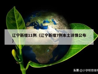 辽宁新增11例（辽宁新增7例本土详情公布）