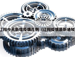 辽阳今天新增疫情几例（辽阳疫情最新通知）