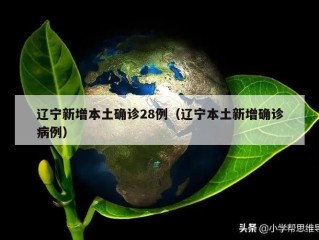 辽宁新增本土确诊28例（辽宁本土新增确诊病例）